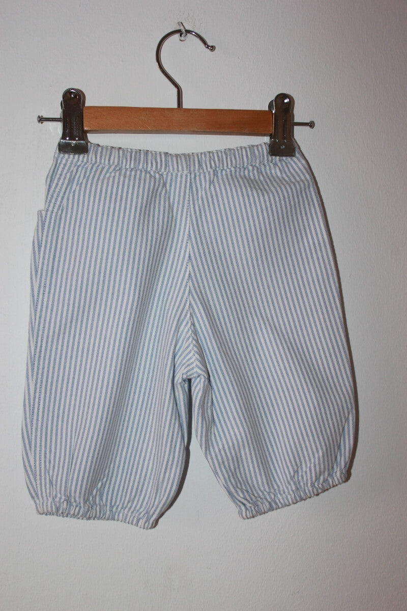 tweedehands-lichtblauw-wit-gestreepte-lange-broek-maat-62-baby-boutchou