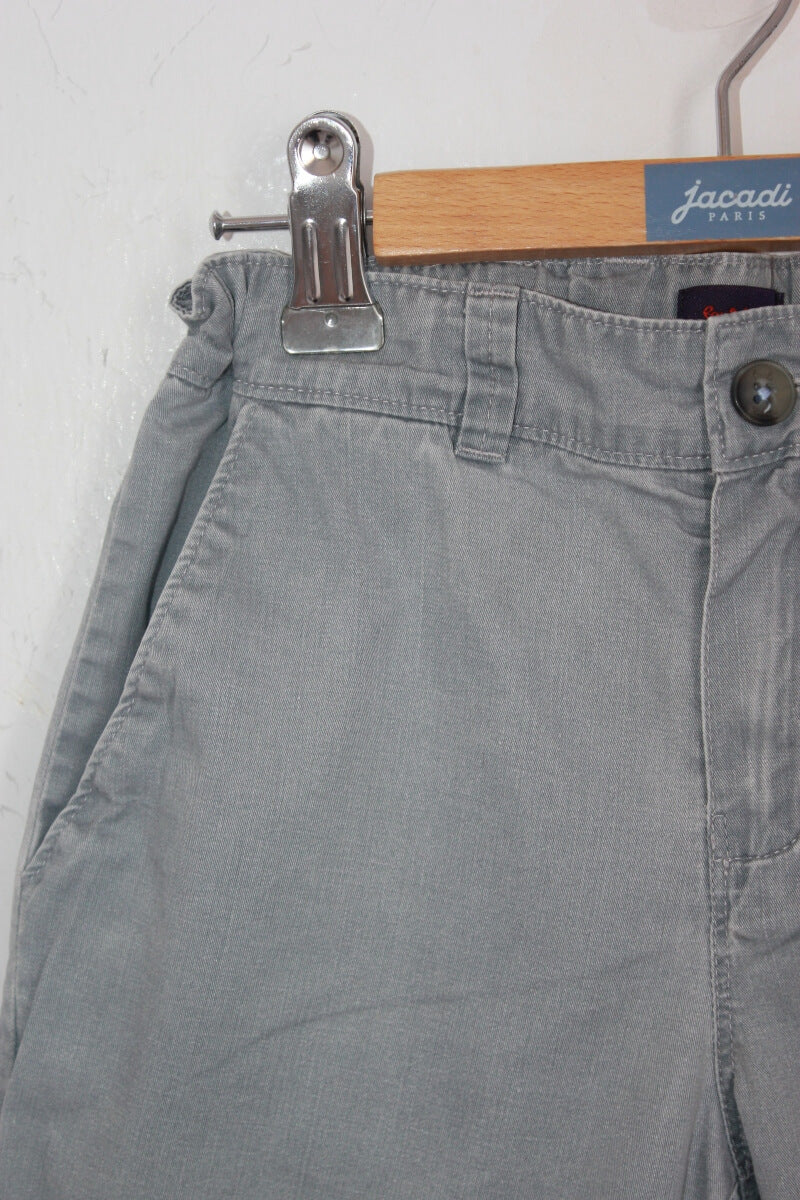 tweedehands grijze bermuda maat 116 paul smith