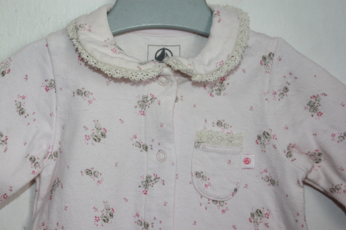 tweedehands voetloos petit bateau babypakje maat 56