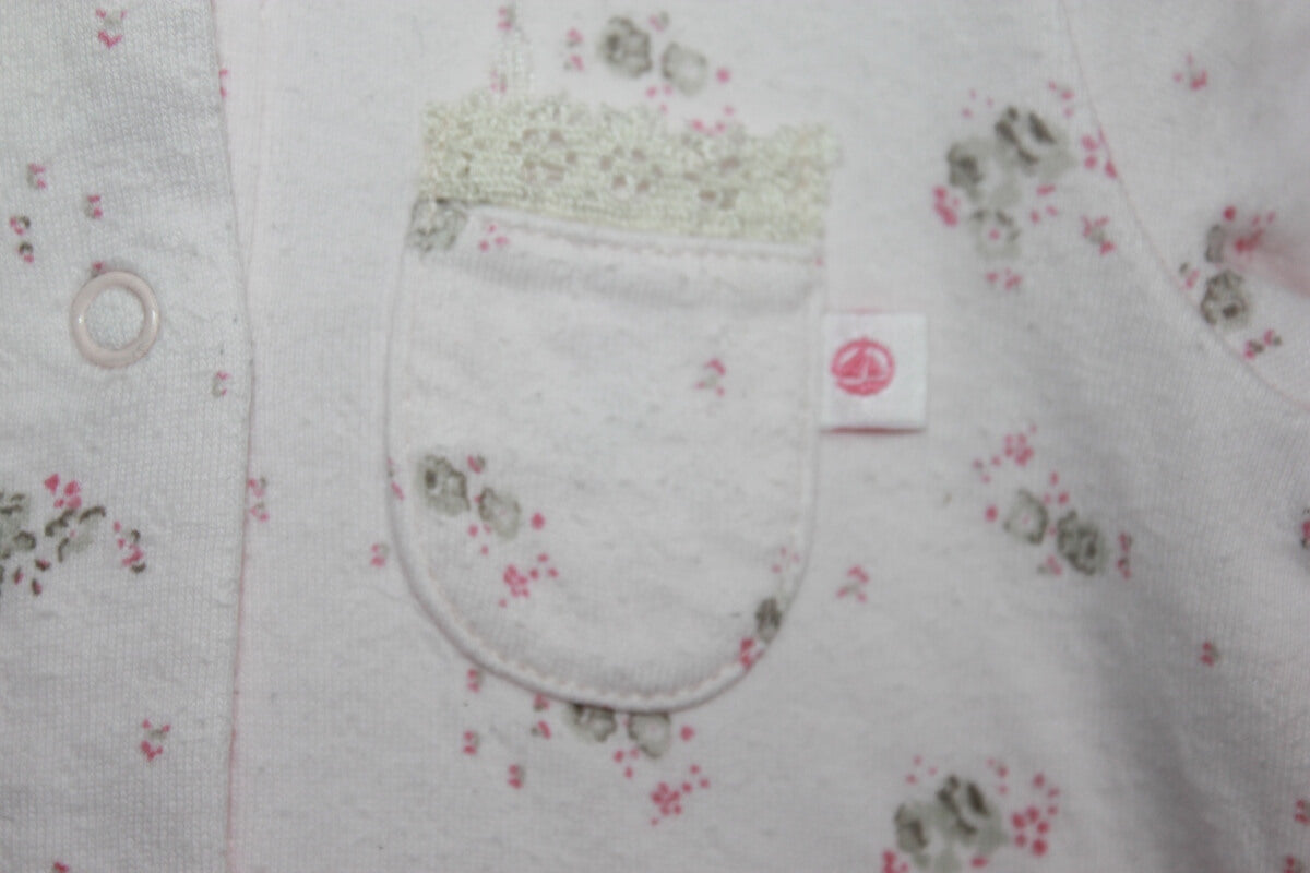 tweedehands voetloos petit bateau babypakje maat 56