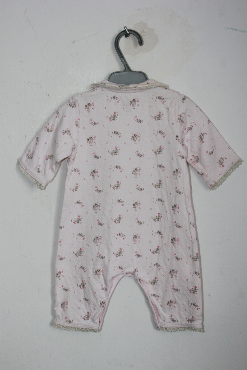 tweedehands voetloos petit bateau babypakje maat 56
