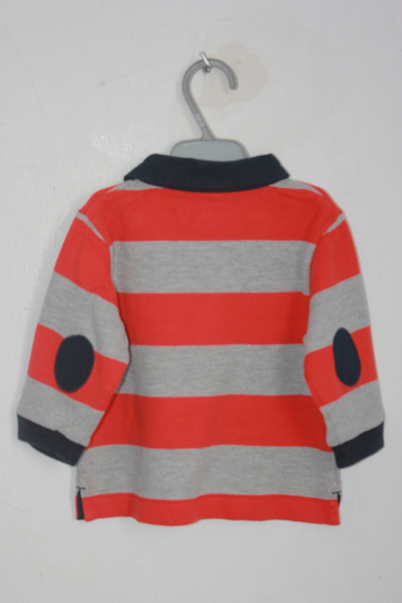 tweedehands petit bateau baby polo maat 6 maanden