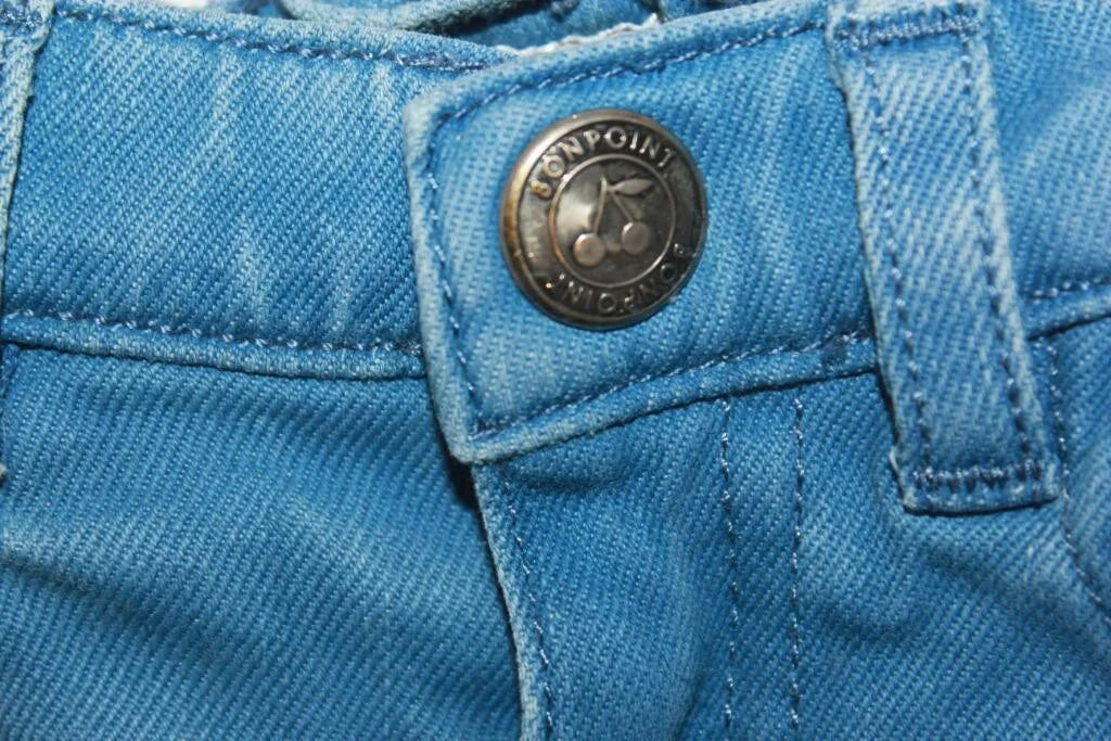 tweedehands unisex jeans van bonpoint in maat 74