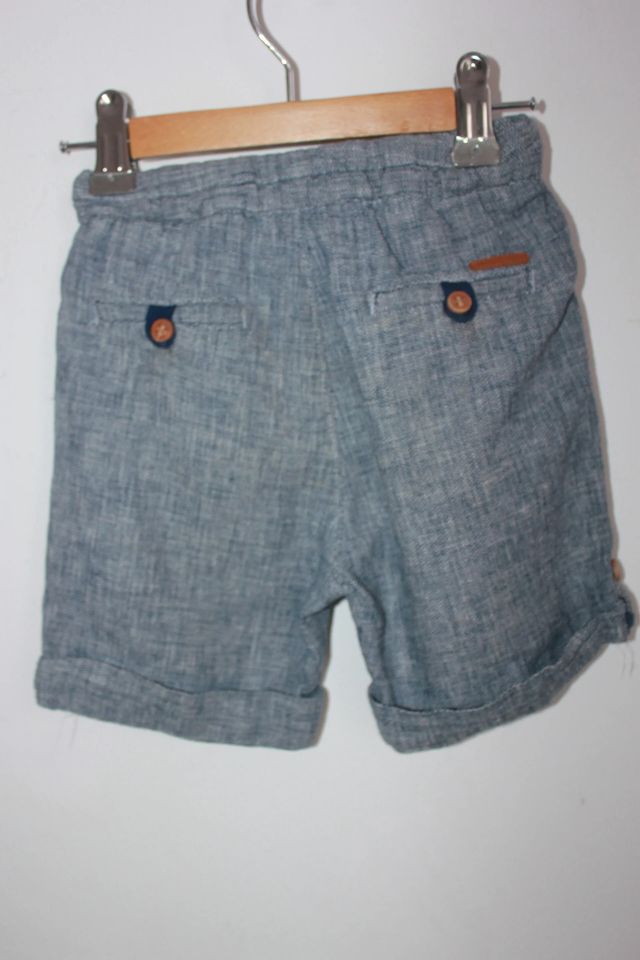 tweedehands-blauwe-bermuda-maat-92-jongen-zara