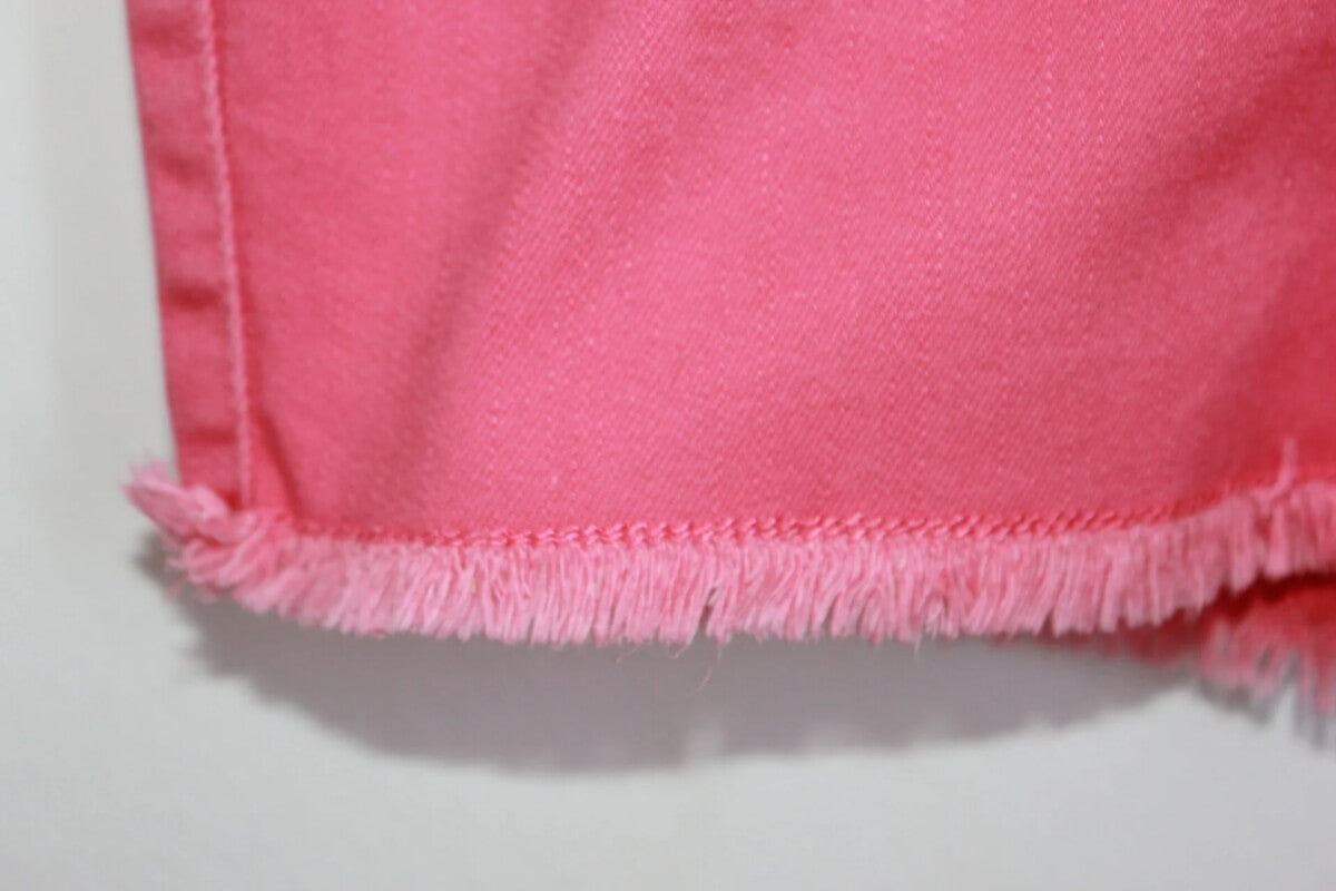 tweedehands-koraalroze-korte-broek-maat-140-meisje-tex