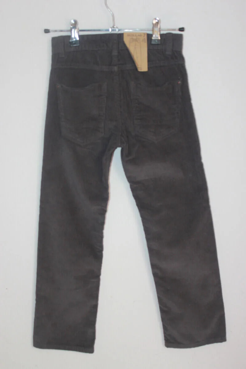 donkergrijze-corduroy-broek-unisex-maat-122-kiabi