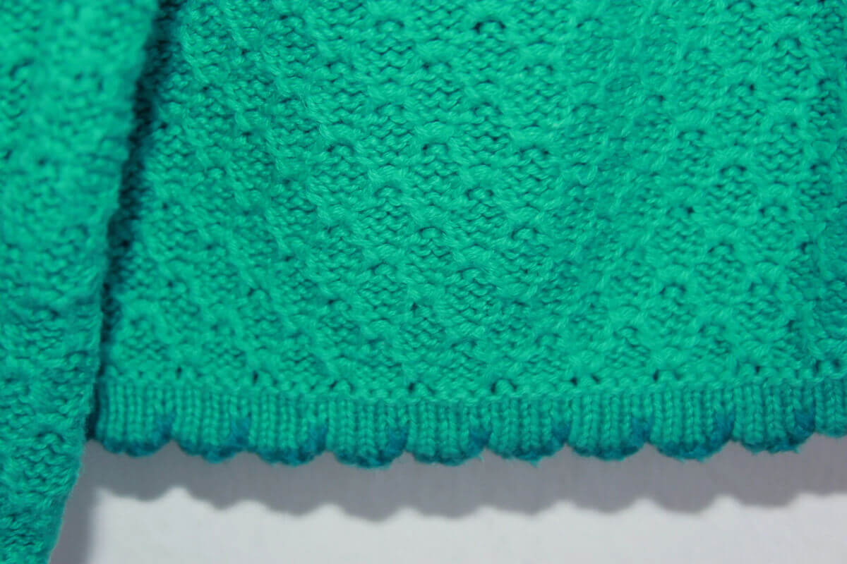 tweedehands-groen-vest-dpam-maat-104-meisje