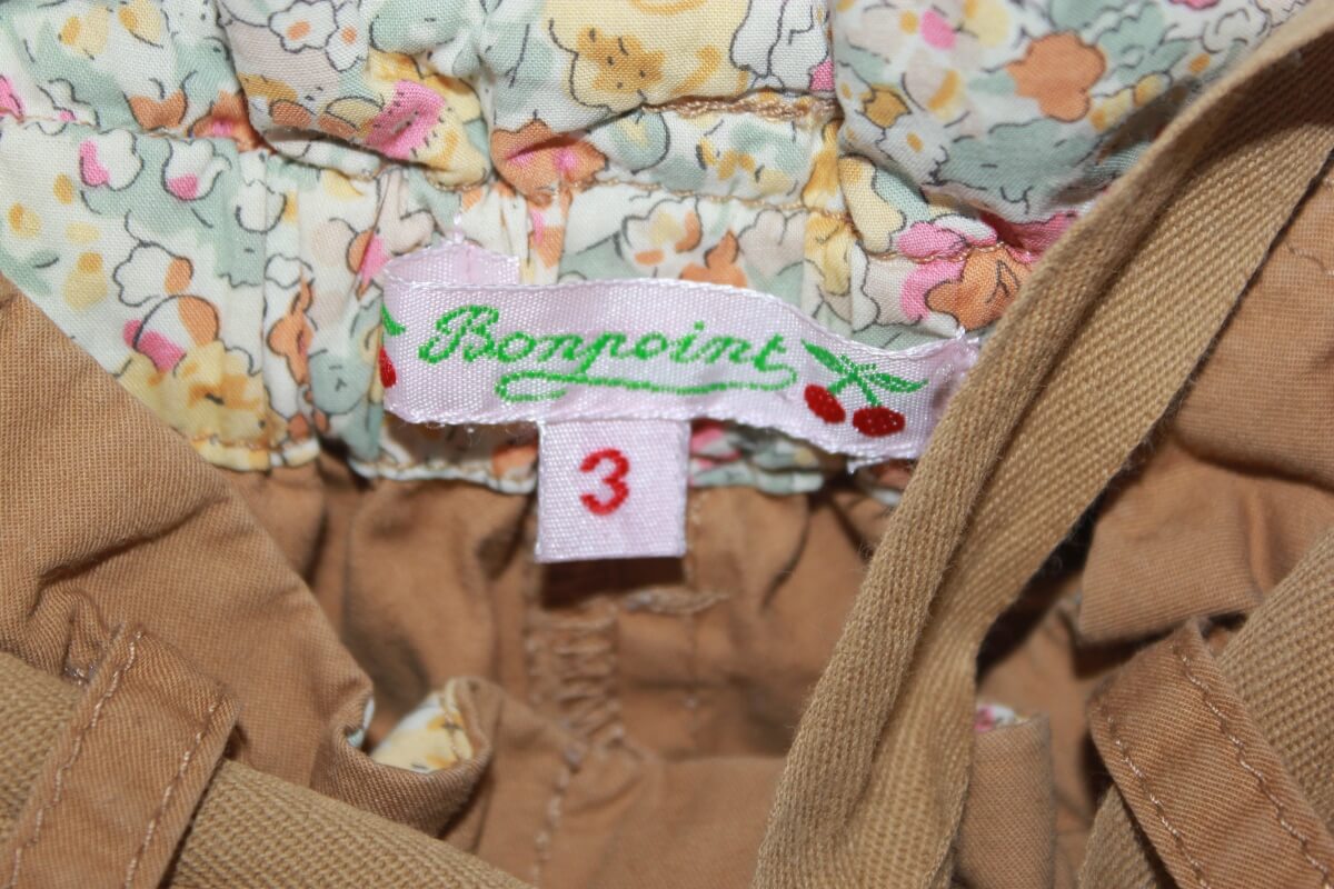 tweedehands-zomerse-korte-broek-camel-maat-92-bonpoint-meisje