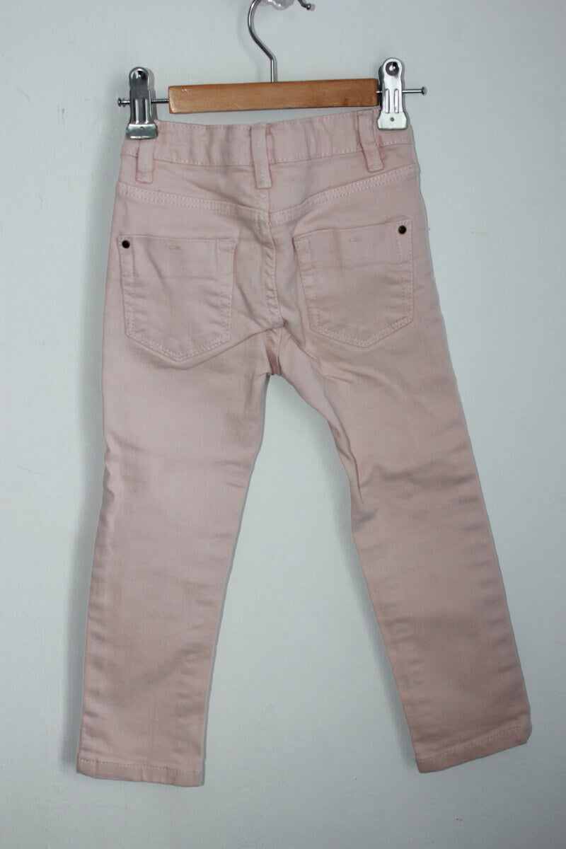 tweedehands-poederroze-broek-maat-92-monoprix