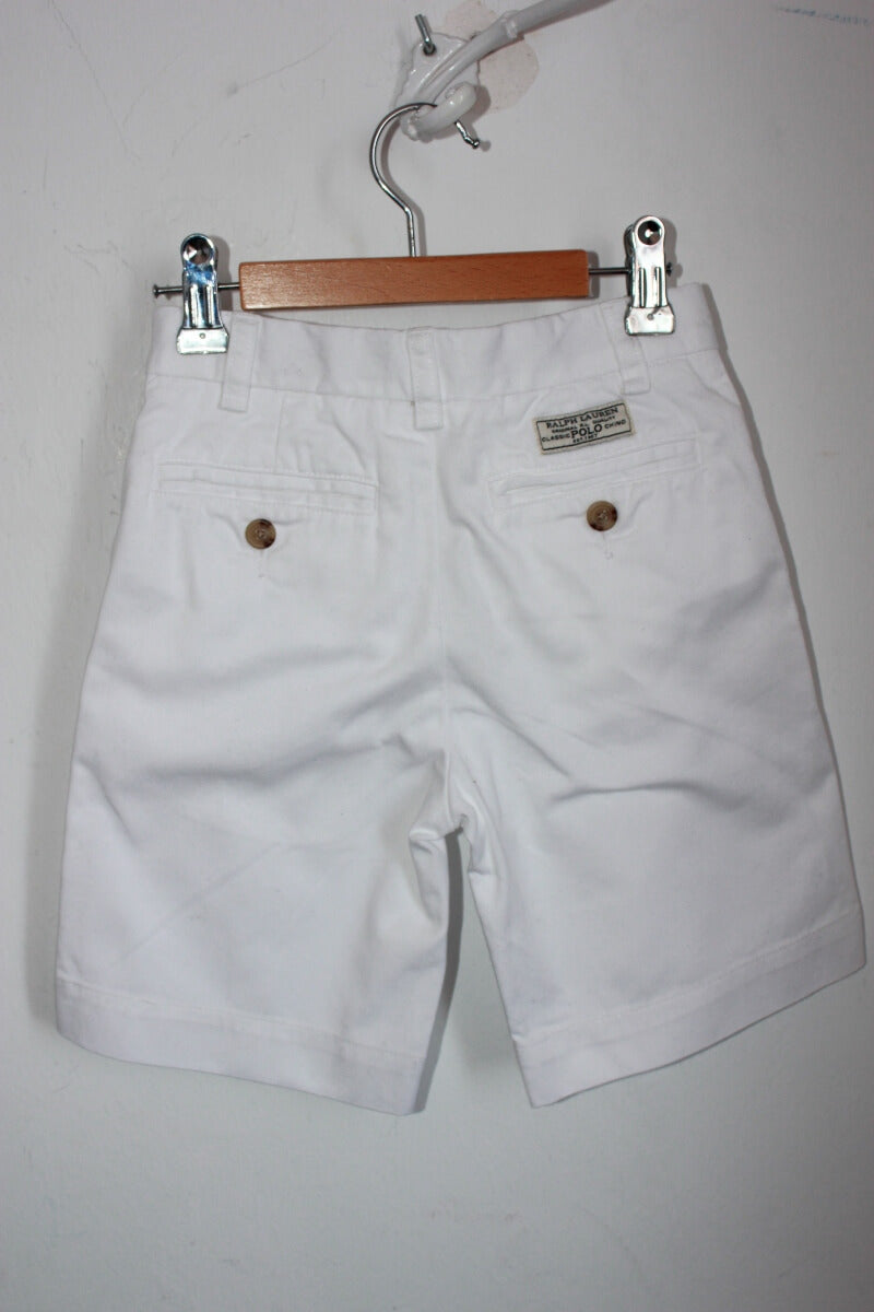 tweedehands-witte-bermuda-maat-110-jongen-ralp-hlauren