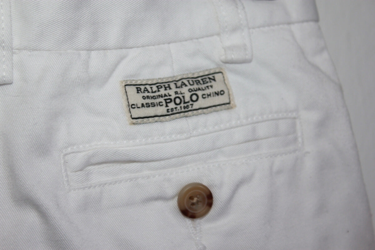 tweedehands-witte-bermuda-maat-110-jongen-ralph-lauren