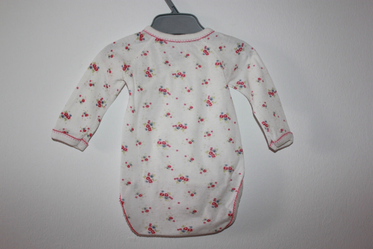 tweedehands-gebloemde-romper-lange-mouwen-petit-bateau-maat-56