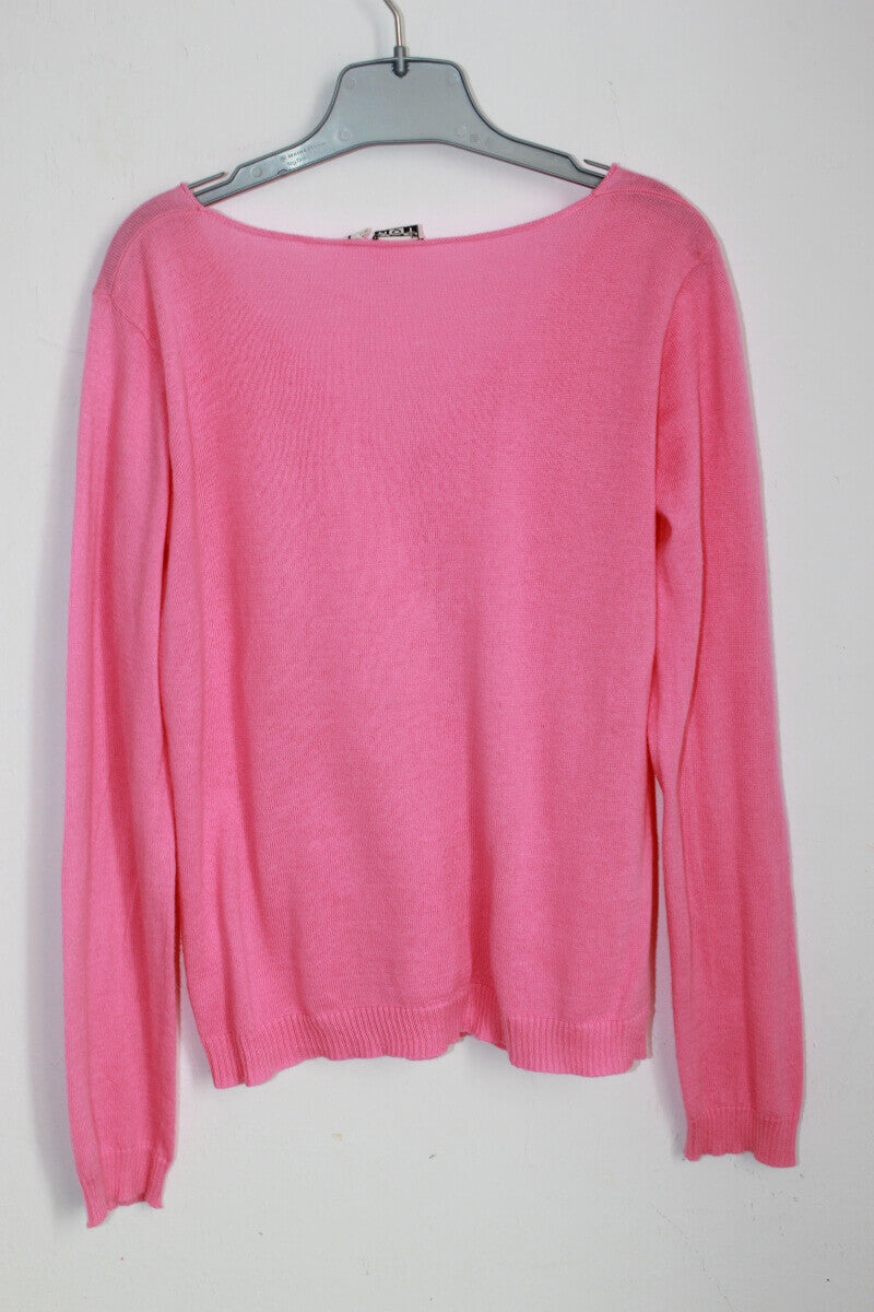 tweedehands-roze-vest-maat-146-meisje-bonton