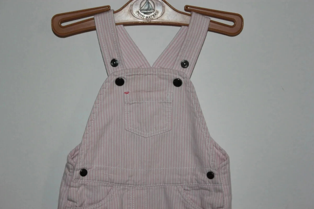 tweedehands-roze-wit-gestreepte-lange-salopette-obaibi-maat-62-baby-meisje