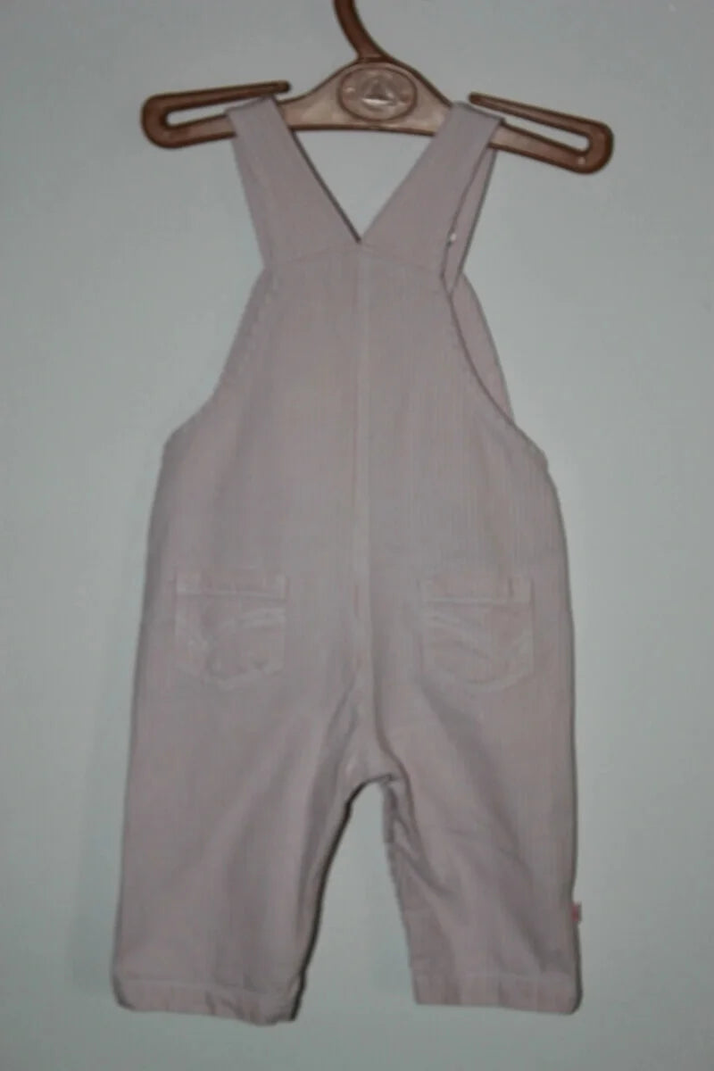 tweedehands-roze-wit-gestreepte-lange-salopette-obaibi-maat-62-baby-meisje