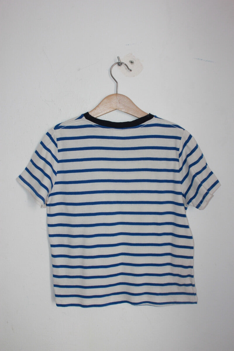 tweedehands-gestreept-shirt-korte-mouwen-petit-bateau-maat-128