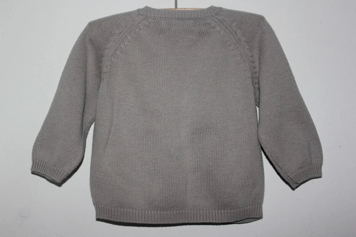 tweedehands-lichtgrijs-vestje-boutchou-baby-maat-62