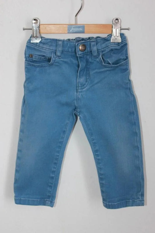 tweedehands unisex jeans van bonpoint in maat 74