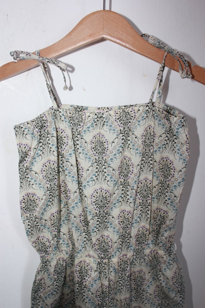 tweedehands-zomerse-liberty-mono-maat-122-meisje-bonpoint