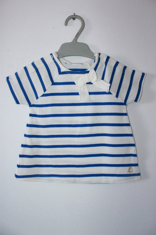 blauw-wit-gestreept-t-shirt-korte-mouwen-maat-74-baby-meisje-petit-bateau