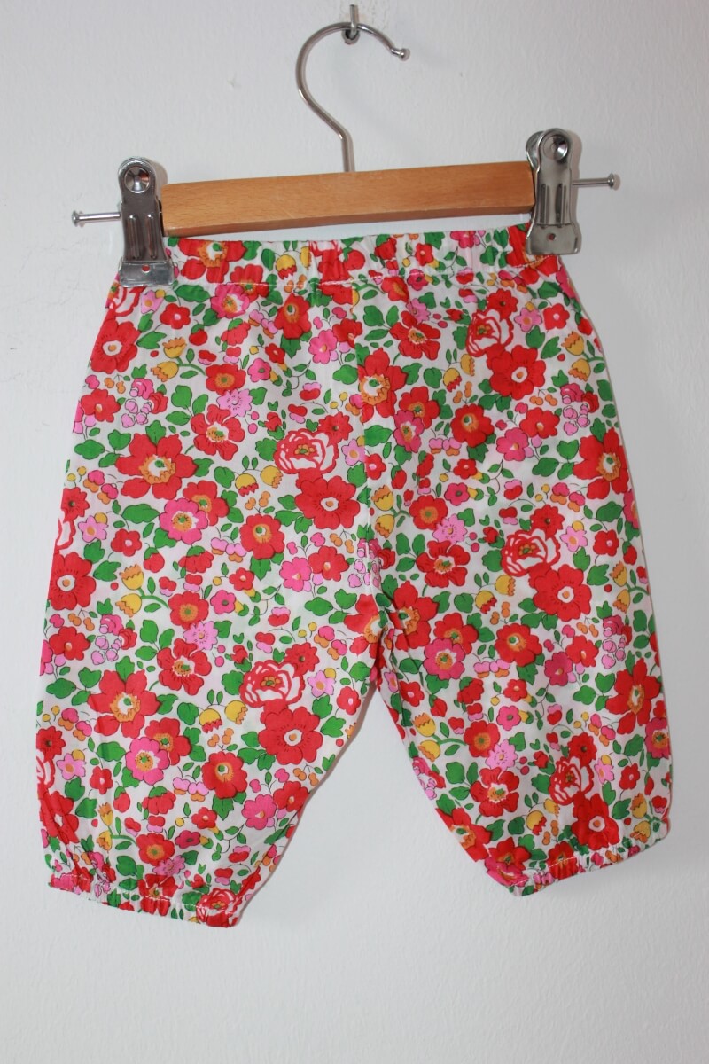 liberty katoenen lange broek in multicolour van jacadi maat 62 voor een baby meisje