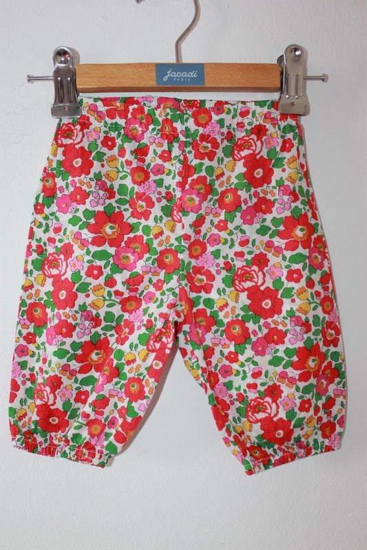 liberty katoenen lange broek in multicolour van jacadi maat 62 voor een baby meisje